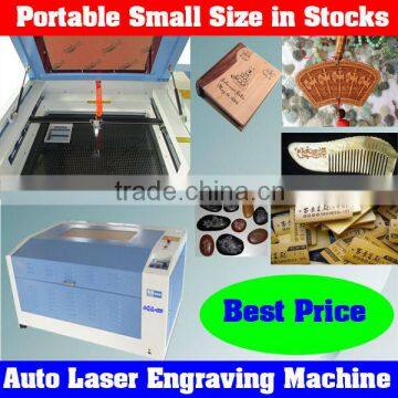 Automatic Portable Laser Engraving Machine 3040C Used for Carving Kinds of Crafts with Stone,Glass,Wood,PVC Materials