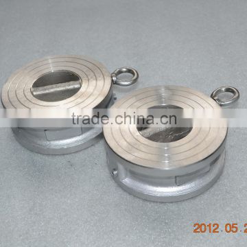 high quality double plate wafer type check valve cf8m