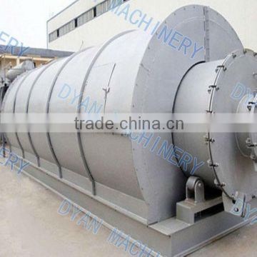 Waste Rubber Pyrolysis Plant Oil Refining Machine 10 Tone Per Day