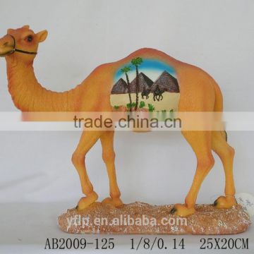 new Arabic view Camel statue, resin animal tourist souvenirs, gift