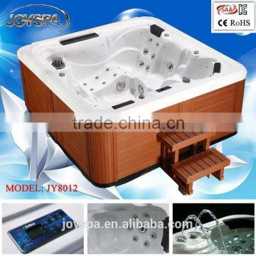 Fashion design Home Spa Hot Tub for 5 Persons Outdoor Wooden Hot Tub JY8012