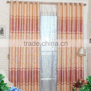 foil fabric manufacture with latest design types of curtain fabrics atmosphere fashion curtain with silver foil