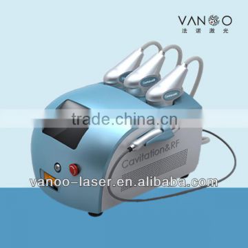 Skin Tightening Radio Frequency Vacuum Ultra Cavitation Rf System Weight Loss Equipment 500W