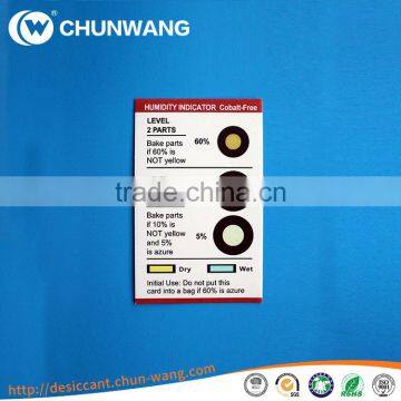 30%-50% Cobalt Free (HIC) Humidity Indicator Card