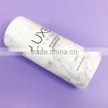 High quality white paper tube Tea packaging