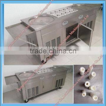 2016 Hot Sale Flat Pan Fried Ice Cream Machine With Factory Price