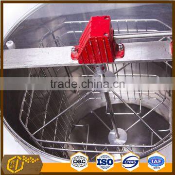 4 frame manual stainless steel honey extractor