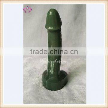 wholesale Full Body Size Sex toy gemstone aventurine Penis