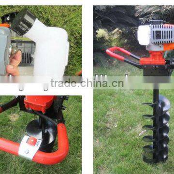 Planting tree dig tree machine