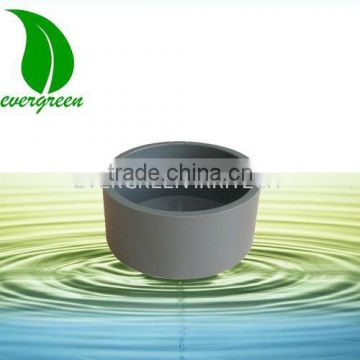 PVC pipe fitting threaded end cap