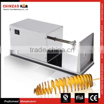 Low Price Industrial Stainless Steel Electric Potato Spiral Cutter for Sale