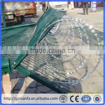 Peach Post Airport Fencewith Razor Barbed Wire (Guangzhou Manufacturer)