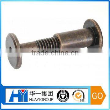 ISO 9001 custom bronze decorative nut and bolt for furniture