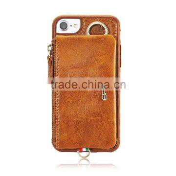 New style genuine leather wallet mobile phone case