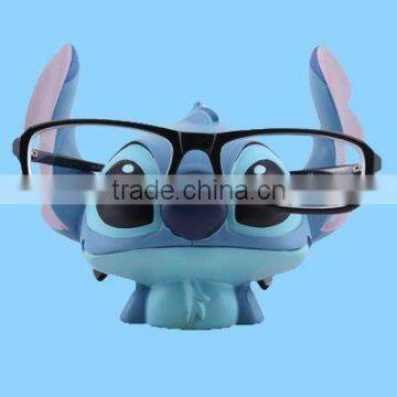 resin home decorative indoor cute glasses stand statue