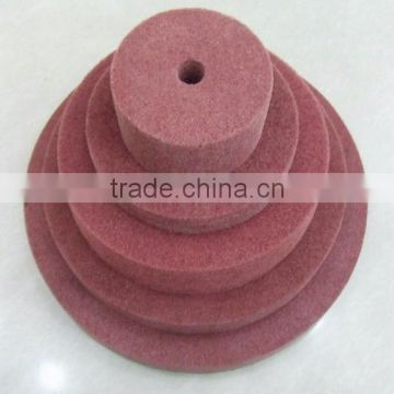 non-woven abrasive wheel/Nylon abrasive disc/non-woven polishing wheel