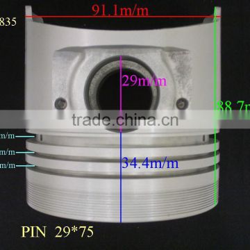 High quality 91.1mm piston for 4d56 engine