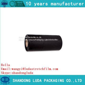 Factory Direct Sale Black Stretch Wrap Film Roll photo-3