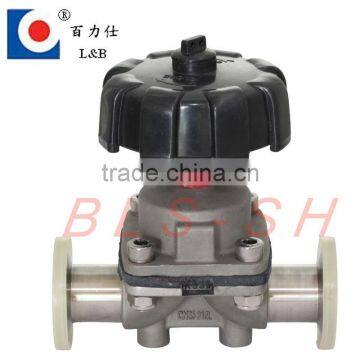 Sanitary Stainless Steel Manual Diaphragm Valve