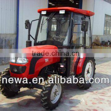 2016 best seller 30hp NEW304 with front end loader and backoe 4WD cheap farm tractor