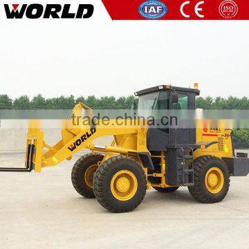 Wheel type ZL30 3ton mini wheel loader for construction