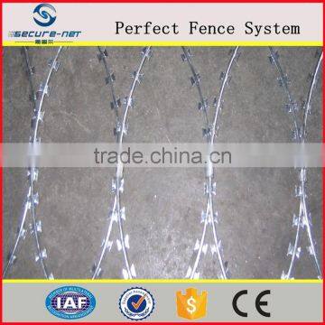Zinc-coated Barbed Tape Concertina Coils Razor Wire photo-4
