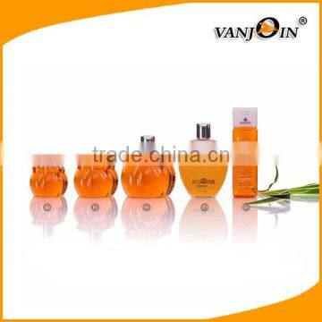 New Style 300ml 500ml 750ml Square PETG Plastic Carved Bottles Cosmetic Bottles photo-3