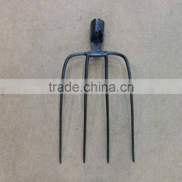 Steel Fork Head F104 With Four Teeth