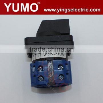 LW28-20 2P 690V 20A 3 positons Universal Changeover Switch Rotary Switch automatic electrical change-over switch