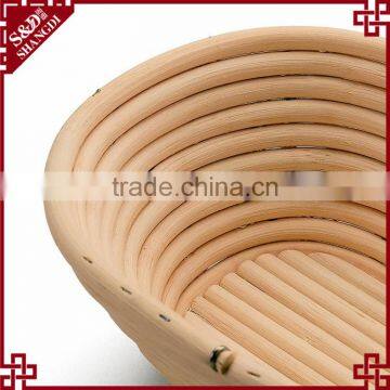 Round Shape Rattan Cane Bread Proofing Banneton Basket photo-3