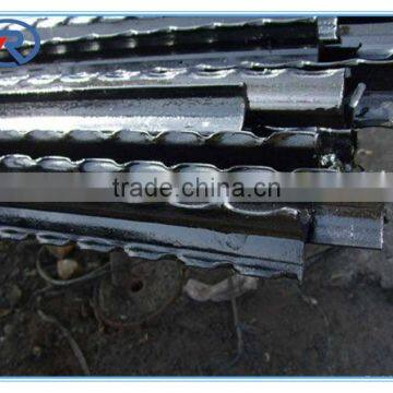 Black Bituminous Painted Y Fence Post Punched With Teeth Made in China photo-4