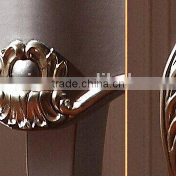 European Style Living Room Decorative Flower Shelf, Silver Solid Wood Jardiniere/Pergola (BF01-ML035) photo-3