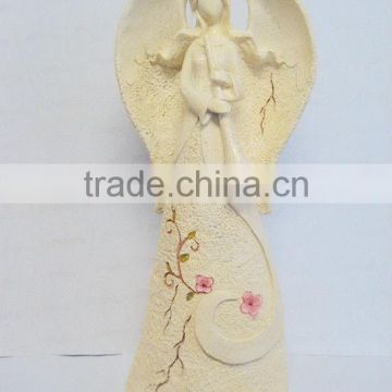 Resin large handmade wings fairy statue