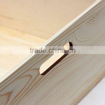 New Arrival Solid Pine Big Wooden Crates Vegetable Storage Crate Wholesale photo-6