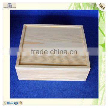 food packaging slide top veneer wooden boxes