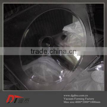 Custom Thermoformed PVC Plastic Black Cone Proofs Cover photo-5