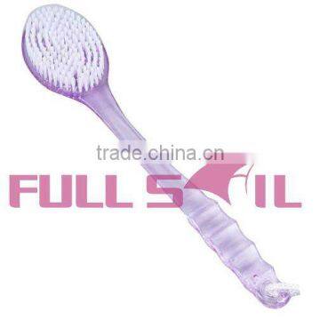 Plastic bath brush/scrub brush long handle