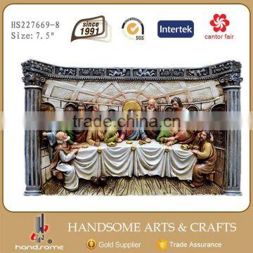 36 Inch Religious Items Christmas Gift Wall Hanging The Last Supper Sculpture photo-3