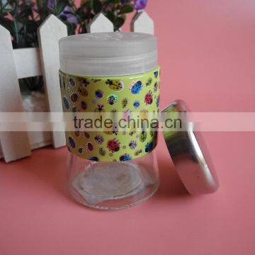 Kithchen Use High-end Glass Spice Jar With Sifter Covers Lid photo-5