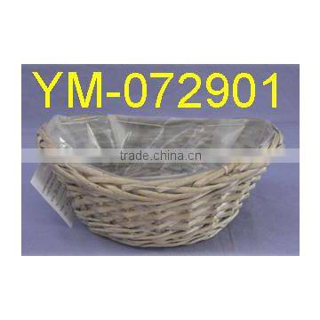 Boat Shaped Small Willow Garden Basket