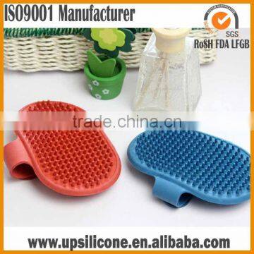 silicone pet dog brush