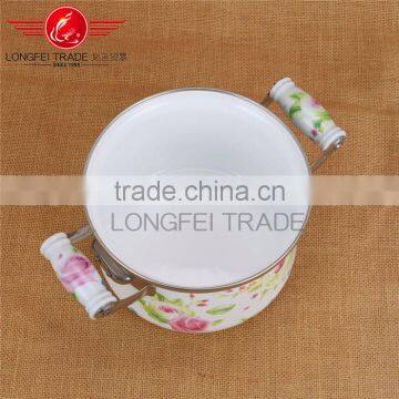 Good Price Enamel / Ceramic Cookware Pot Set/ Soup Pot Stock Pot