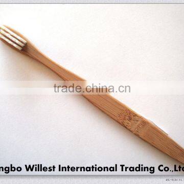 Small Head Eco-friendly Bamboo Toothbrush photo-3