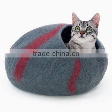 felted Wool Cat Cave
