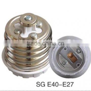 E27-E40 Plastic Screw Shell Mogul Lamp Light Bulb Holder Base Socket Adapter photo-6