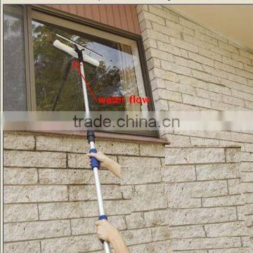 Water Flow Squeegee , Long Window Cleaning , Microfiber Window Brush photo-2