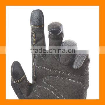 Best Price Custom Leathercraft Workright Handyman Flex Grip Work Gloves Industrial Safety Hand Mechanic Glove photo-2