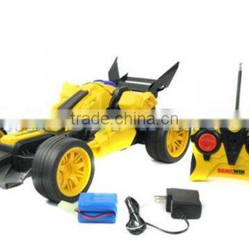 Hot product 4 Function RC Robot Car, changing rc robot toy car