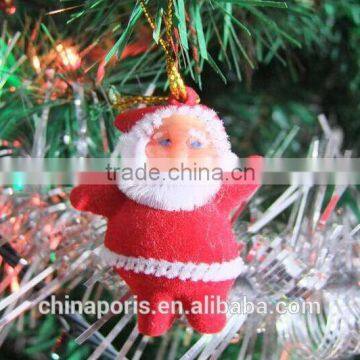 2015 new fashionable golden Santa Claus/ Christmas Father small pendant for Christmas's Day