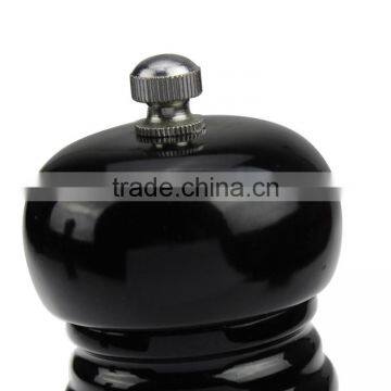 Manual Black Wooden Pepper Grinder, Salt and Pepper Grinder Set, Pepper Mill photo-2